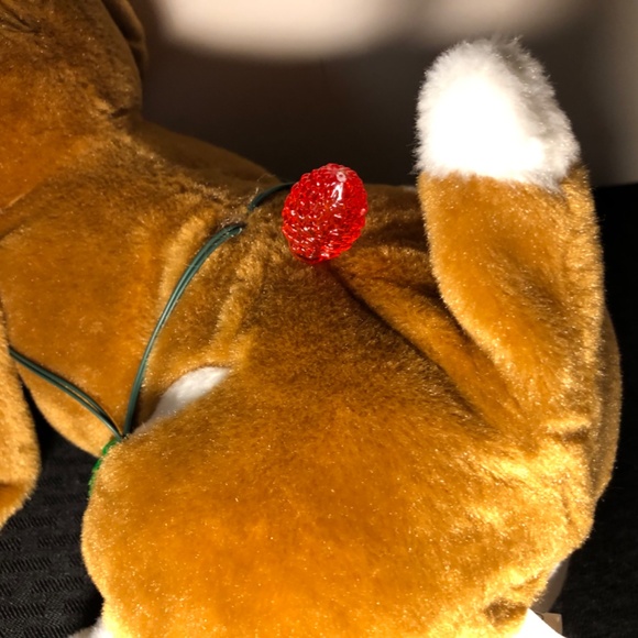 RARE PBC International Musical Beagle Puppy Dog Christmas Lights Animated 14" - Picture 7 of 13